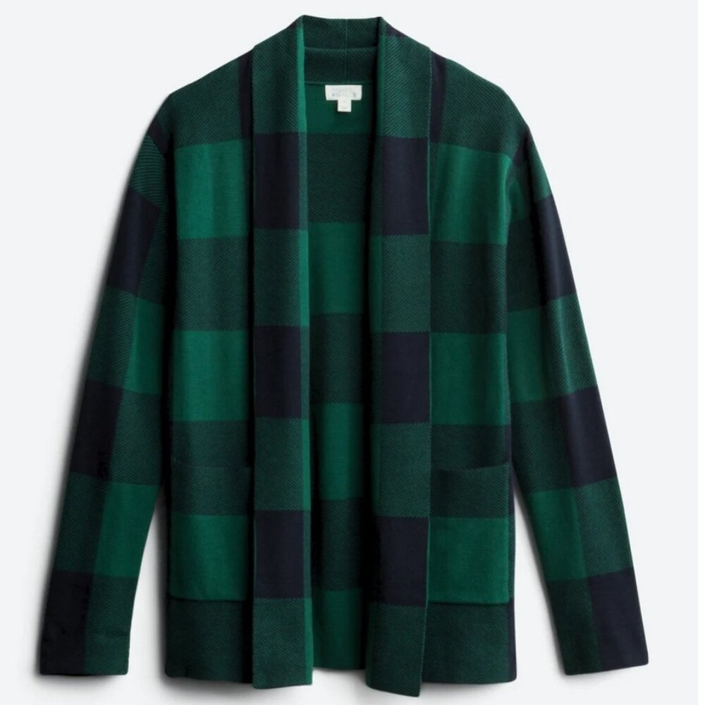 Market & Spruce Chasta Plaid Cardigan